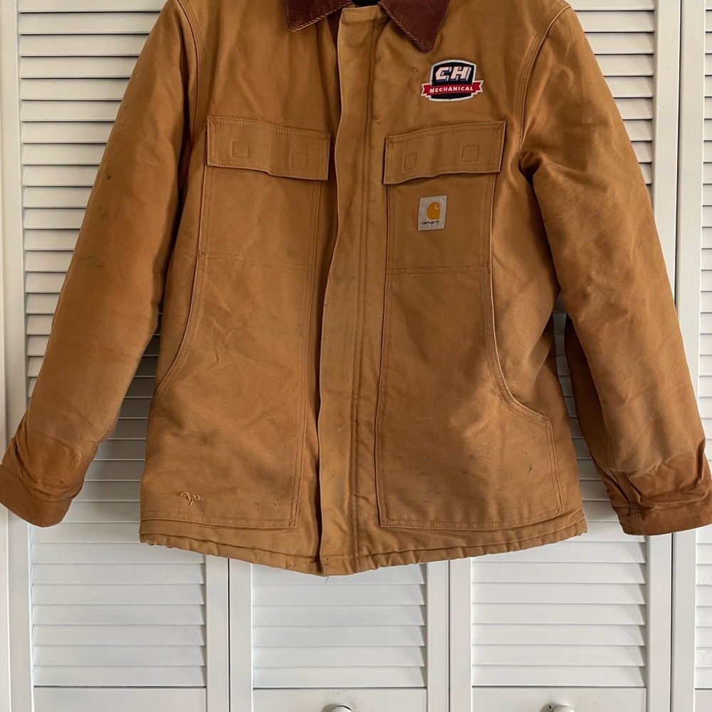 Carhartt Brown Work Jacket Size M